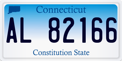 CT license plate AL82166