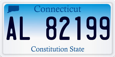 CT license plate AL82199
