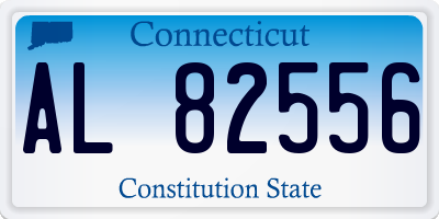 CT license plate AL82556