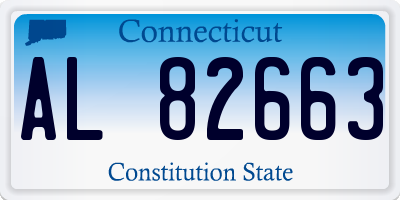 CT license plate AL82663