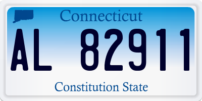 CT license plate AL82911