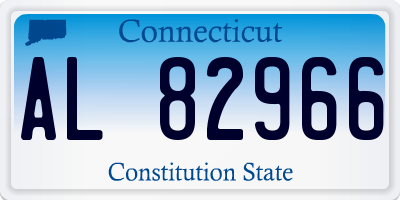 CT license plate AL82966