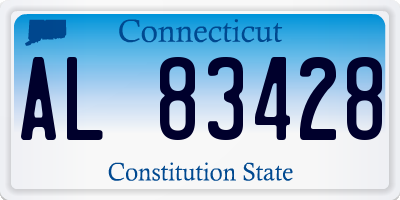 CT license plate AL83428