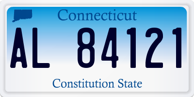 CT license plate AL84121