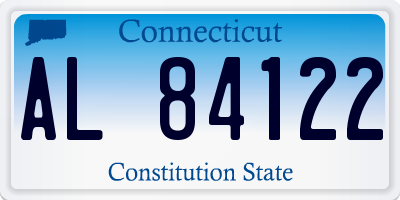 CT license plate AL84122