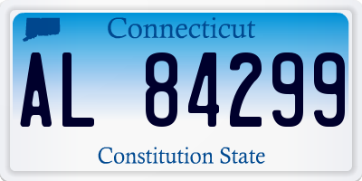 CT license plate AL84299