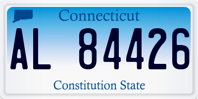 CT license plate AL84426
