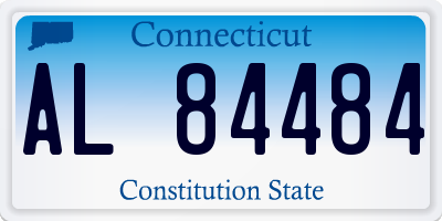 CT license plate AL84484