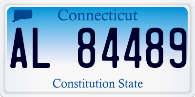 CT license plate AL84489