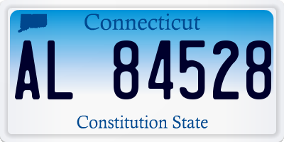 CT license plate AL84528
