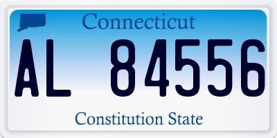 CT license plate AL84556