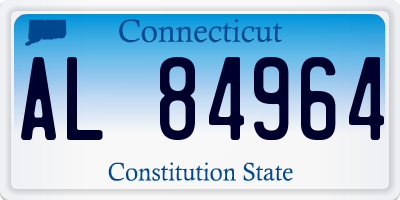 CT license plate AL84964