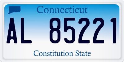 CT license plate AL85221