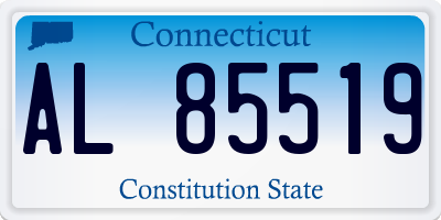 CT license plate AL85519