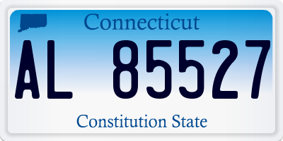 CT license plate AL85527