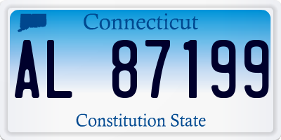 CT license plate AL87199
