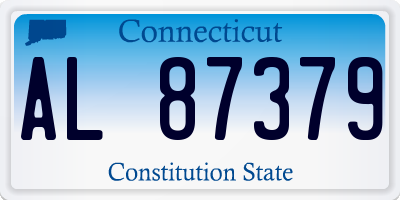 CT license plate AL87379