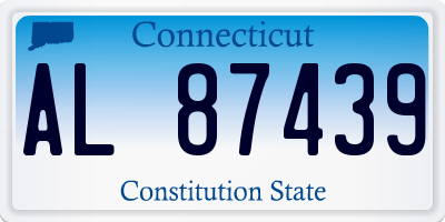 CT license plate AL87439
