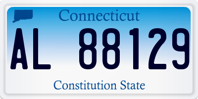 CT license plate AL88129