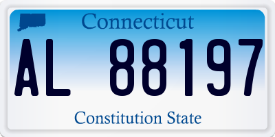 CT license plate AL88197
