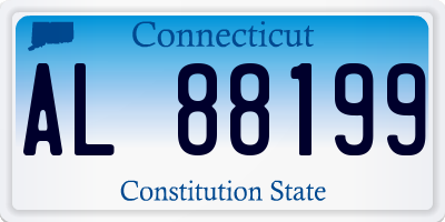 CT license plate AL88199