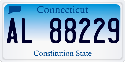 CT license plate AL88229