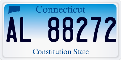 CT license plate AL88272