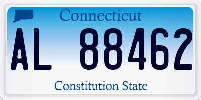 CT license plate AL88462