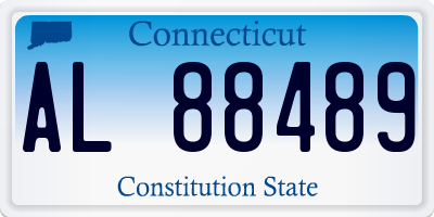 CT license plate AL88489