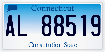 CT license plate AL88519