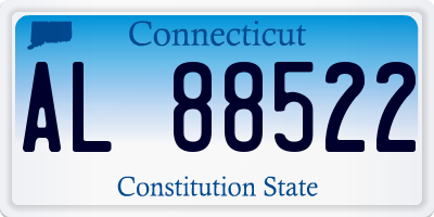 CT license plate AL88522