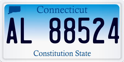 CT license plate AL88524