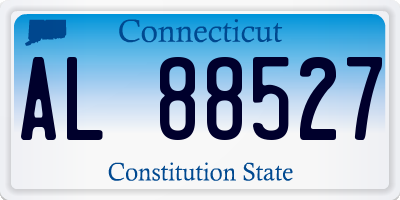 CT license plate AL88527