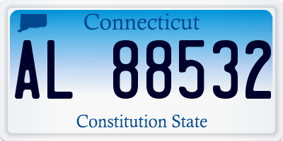 CT license plate AL88532