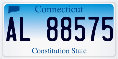 CT license plate AL88575