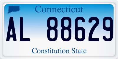 CT license plate AL88629
