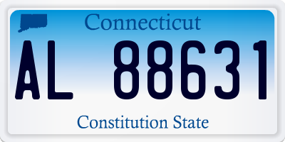 CT license plate AL88631