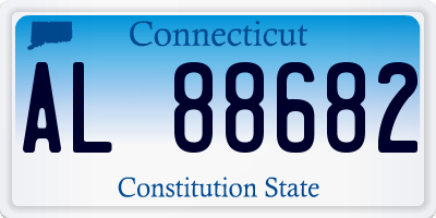 CT license plate AL88682