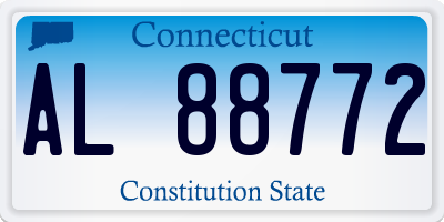 CT license plate AL88772