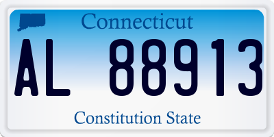 CT license plate AL88913