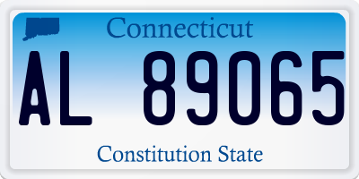 CT license plate AL89065