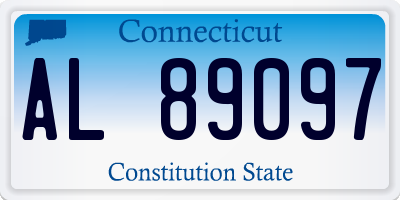 CT license plate AL89097