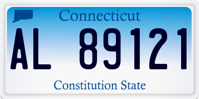 CT license plate AL89121