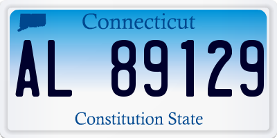 CT license plate AL89129