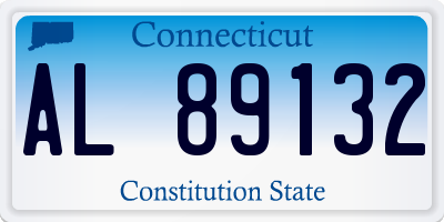CT license plate AL89132