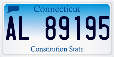 CT license plate AL89195