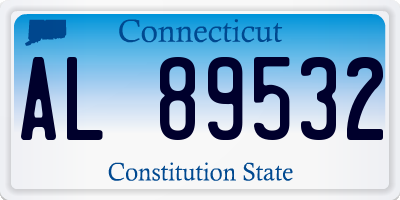 CT license plate AL89532