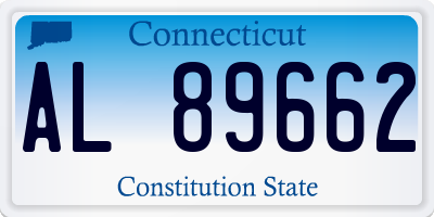 CT license plate AL89662