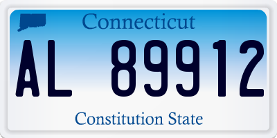 CT license plate AL89912