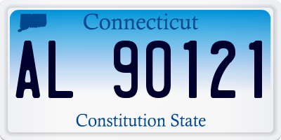 CT license plate AL90121